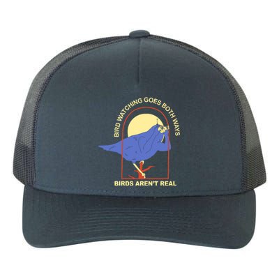 Bird Watching Goes Both Ways Birds Aren't Real Yupoong Adult 5-Panel Trucker Hat