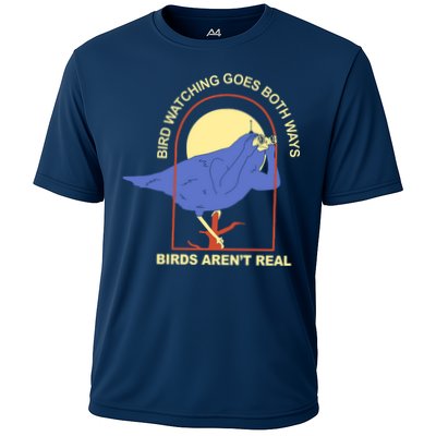 Bird Watching Goes Both Ways Birds Aren't Real Performance Shirt