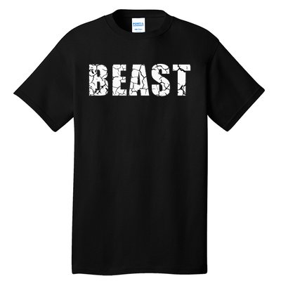 Beast Workout Gym Sport Mode Trendy Cool Looking Tall T-Shirt