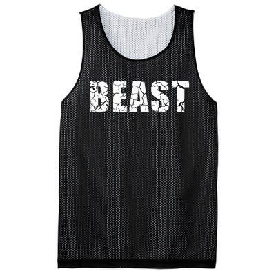 Beast Workout Gym Sport Mode Trendy Cool Looking Mesh Reversible Basketball Jersey Tank