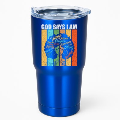Black Women God Says I Am Black History Month Tumbler