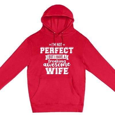 Best Wife Gift For Husband Valentines Day Premium Pullover Hoodie