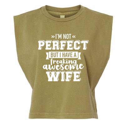 Best Wife Gift For Husband Valentines Day Garment-Dyed Women's Muscle Tee