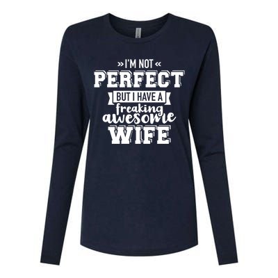 Best Wife Gift For Husband Valentines Day Womens Cotton Relaxed Long Sleeve T-Shirt