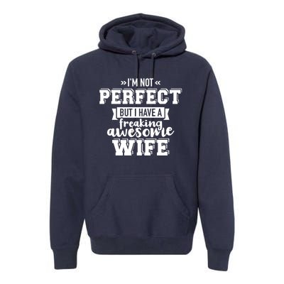 Best Wife Gift For Husband Valentines Day Premium Hoodie