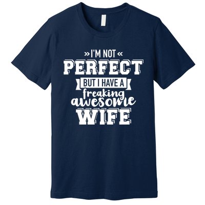 Best Wife Gift For Husband Valentines Day Premium T-Shirt