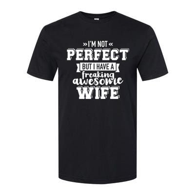 Best Wife Gift For Husband Valentines Day Softstyle® CVC T-Shirt