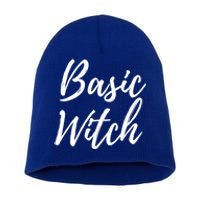 Basic Witch Gift Short Acrylic Beanie