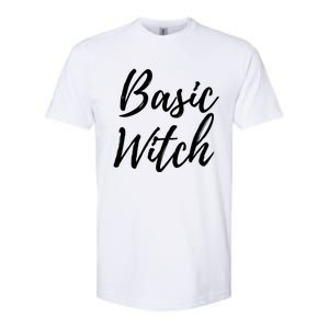 Basic Witch Gift Softstyle CVC T-Shirt