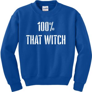 Basic Witch Gift Kids Sweatshirt