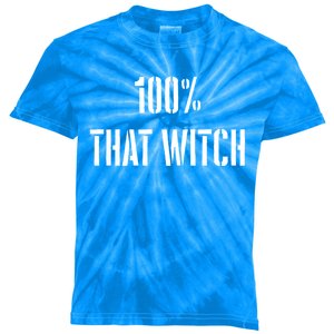 Basic Witch Gift Kids Tie-Dye T-Shirt