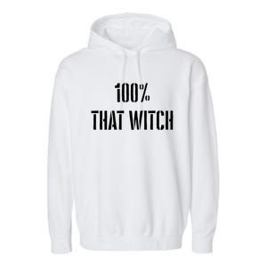 Basic Witch Gift Garment-Dyed Fleece Hoodie