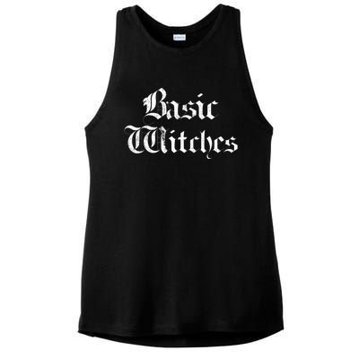 Basic Witches Gift Ladies PosiCharge Tri-Blend Wicking Tank