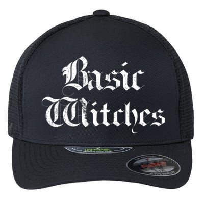 Basic Witches Gift Flexfit Unipanel Trucker Cap