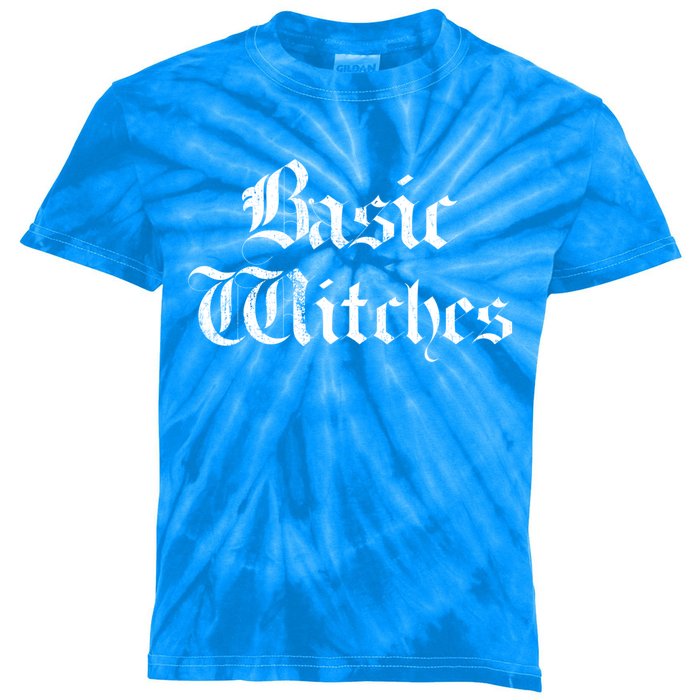 Basic Witches Gift Kids Tie-Dye T-Shirt