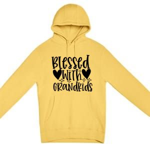 Blessed With Grand Gift Premium Pullover Hoodie