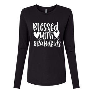 Blessed With Grand Gift Womens Cotton Relaxed Long Sleeve T-Shirt