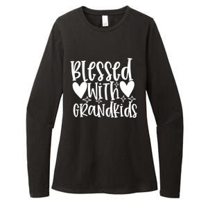 Blessed With Grand Gift Womens CVC Long Sleeve Shirt