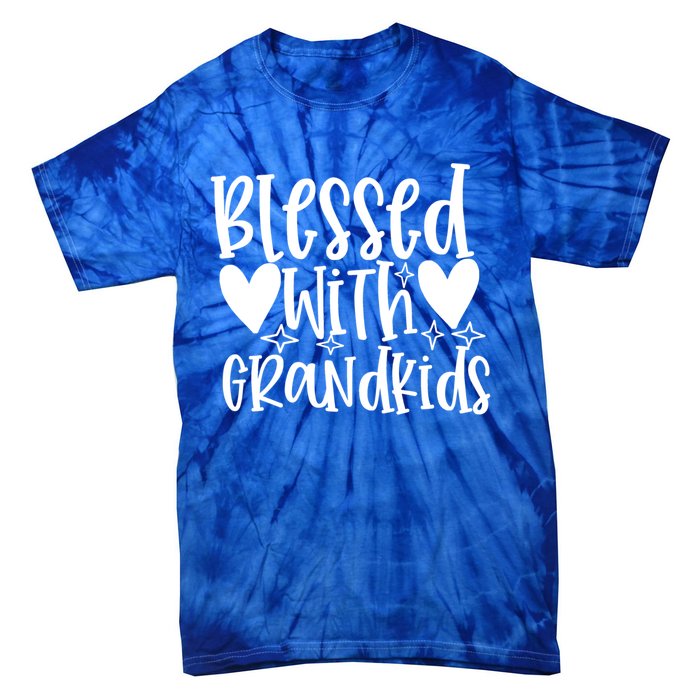 Blessed With Grand Gift Tie-Dye T-Shirt