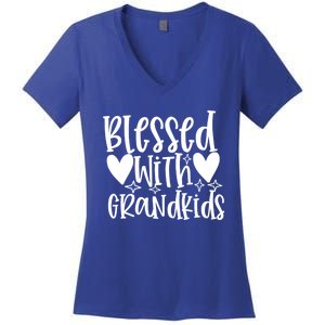 Blessed With Grand Gift Women's V-Neck T-Shirt