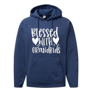 Blessed With Grand Gift Performance Fleece Hoodie