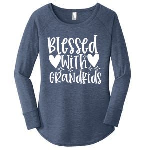 Blessed With Grand Gift Women's Perfect Tri Tunic Long Sleeve Shirt