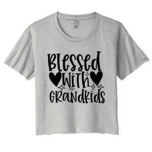 Blessed With Grand Gift Women's Crop Top Tee