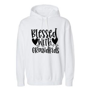 Blessed With Grand Gift Garment-Dyed Fleece Hoodie