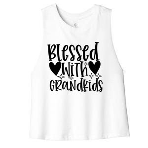 Blessed With Grand Gift Women's Racerback Cropped Tank