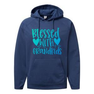 Blessed With Grand Gift Performance Fleece Hoodie