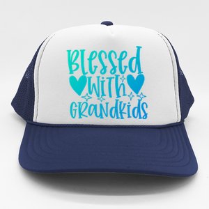 Blessed With Grand Gift Trucker Hat