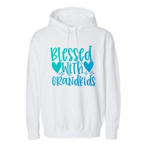 Blessed With Grand Gift Garment-Dyed Fleece Hoodie