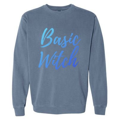 Basic Witch Gift Garment-Dyed Sweatshirt