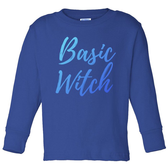 Basic Witch Gift Toddler Long Sleeve Shirt