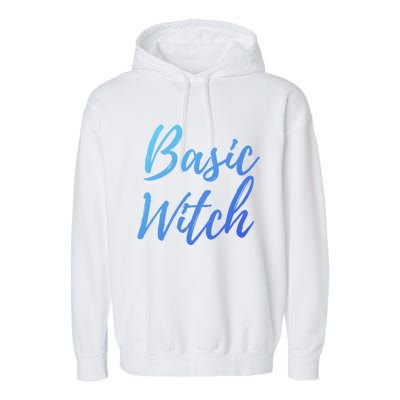 Basic Witch Gift Garment-Dyed Fleece Hoodie