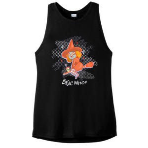 Basic Witch Gift Ladies PosiCharge Tri-Blend Wicking Tank