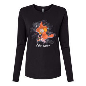 Basic Witch Gift Womens Cotton Relaxed Long Sleeve T-Shirt