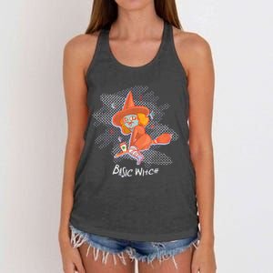 Basic Witch Gift Women's Knotted Racerback Tank