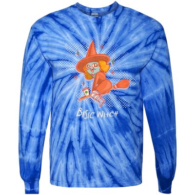 Basic Witch Gift Tie-Dye Long Sleeve Shirt