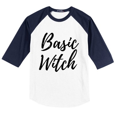 Basic Witch Gift Baseball Sleeve Shirt