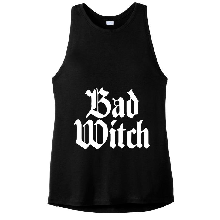 Bad Witch Good Witch Gothic Cool Gift Ladies PosiCharge Tri-Blend Wicking Tank