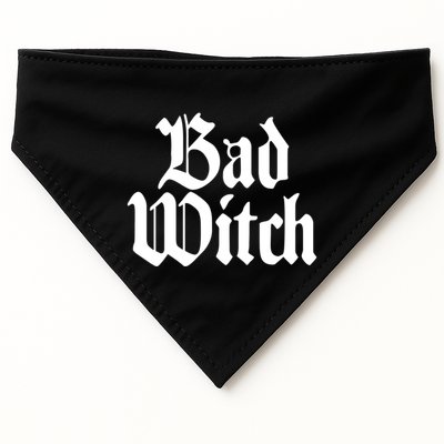 Bad Witch Good Witch Gothic Cool Gift USA-Made Doggie Bandana