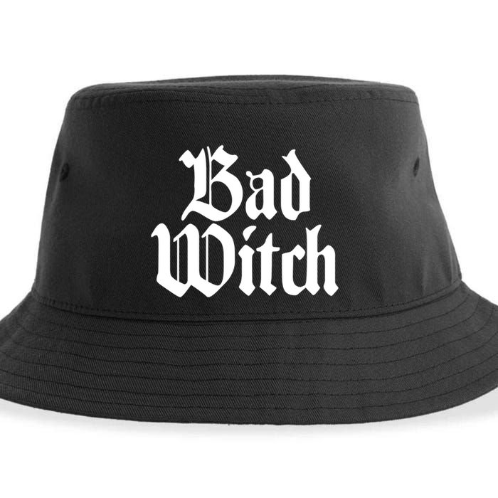 Bad Witch Good Witch Gothic Cool Gift Sustainable Bucket Hat