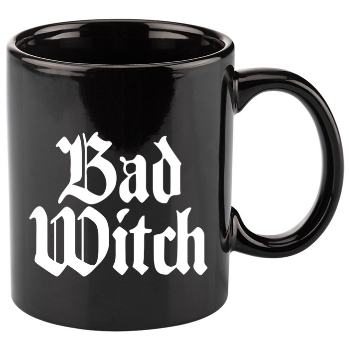 Bad Witch Good Witch Gothic Cool Gift 11oz C Handle Ceramic Mug
