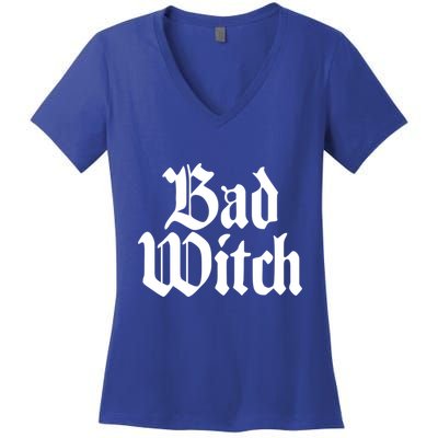 Bad Witch Good Witch Gothic Cool Gift Women's V-Neck T-Shirt