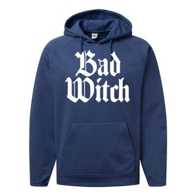 Bad Witch Good Witch Gothic Cool Gift Performance Fleece Hoodie