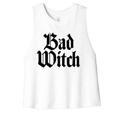 Bad Witch Good Witch Gothic Cool Gift Women's Racerback Cropped Tank