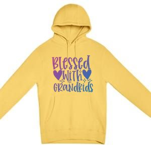 Blessed With Grand Gift Premium Pullover Hoodie