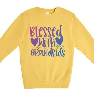 Blessed With Grand Gift Premium Crewneck Sweatshirt