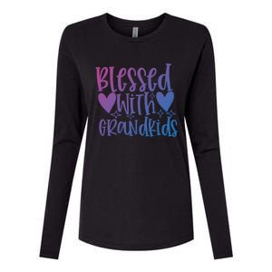 Blessed With Grand Gift Womens Cotton Relaxed Long Sleeve T-Shirt